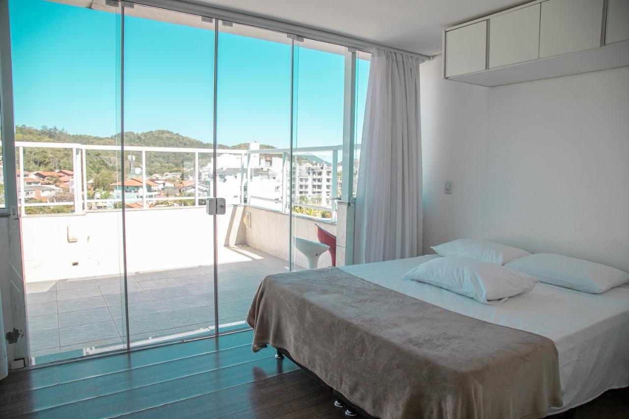 Mergulho No Mar De Jurere Com Vista Lateral Florianopolis Ngoại thất bức ảnh