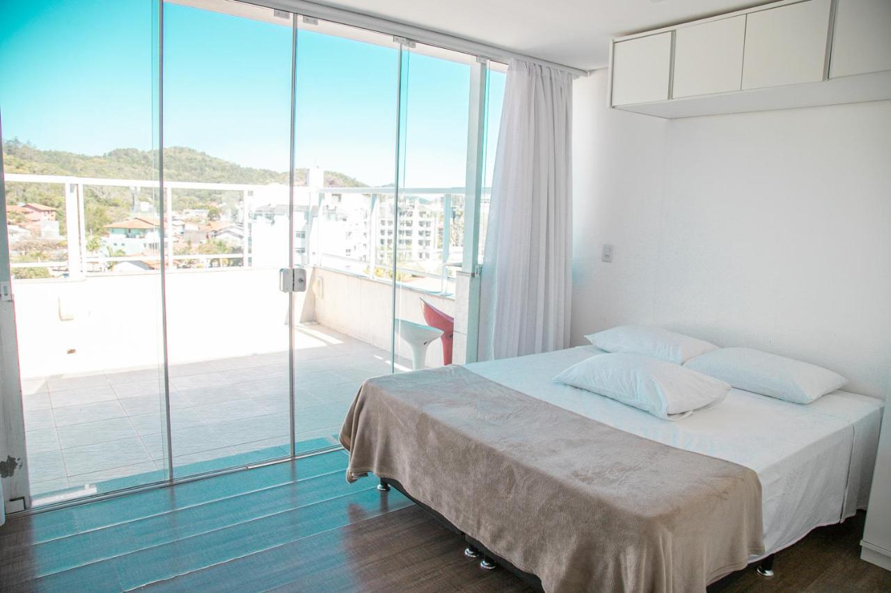 Mergulho No Mar De Jurere Com Vista Lateral Florianopolis Ngoại thất bức ảnh