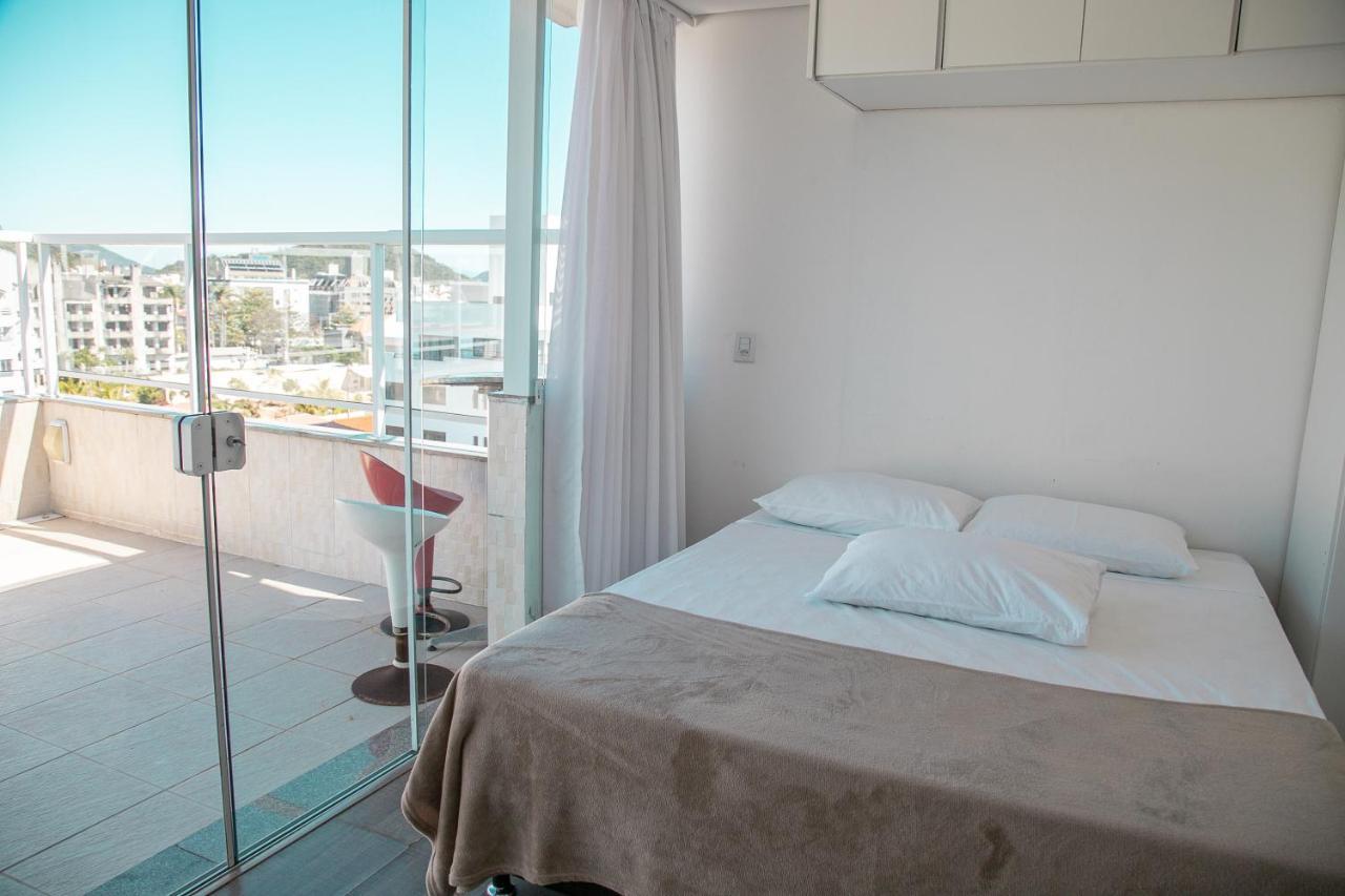 Mergulho No Mar De Jurere Com Vista Lateral Florianopolis Ngoại thất bức ảnh