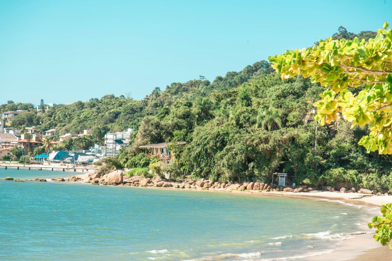 Mergulho No Mar De Jurere Com Vista Lateral Florianopolis Ngoại thất bức ảnh