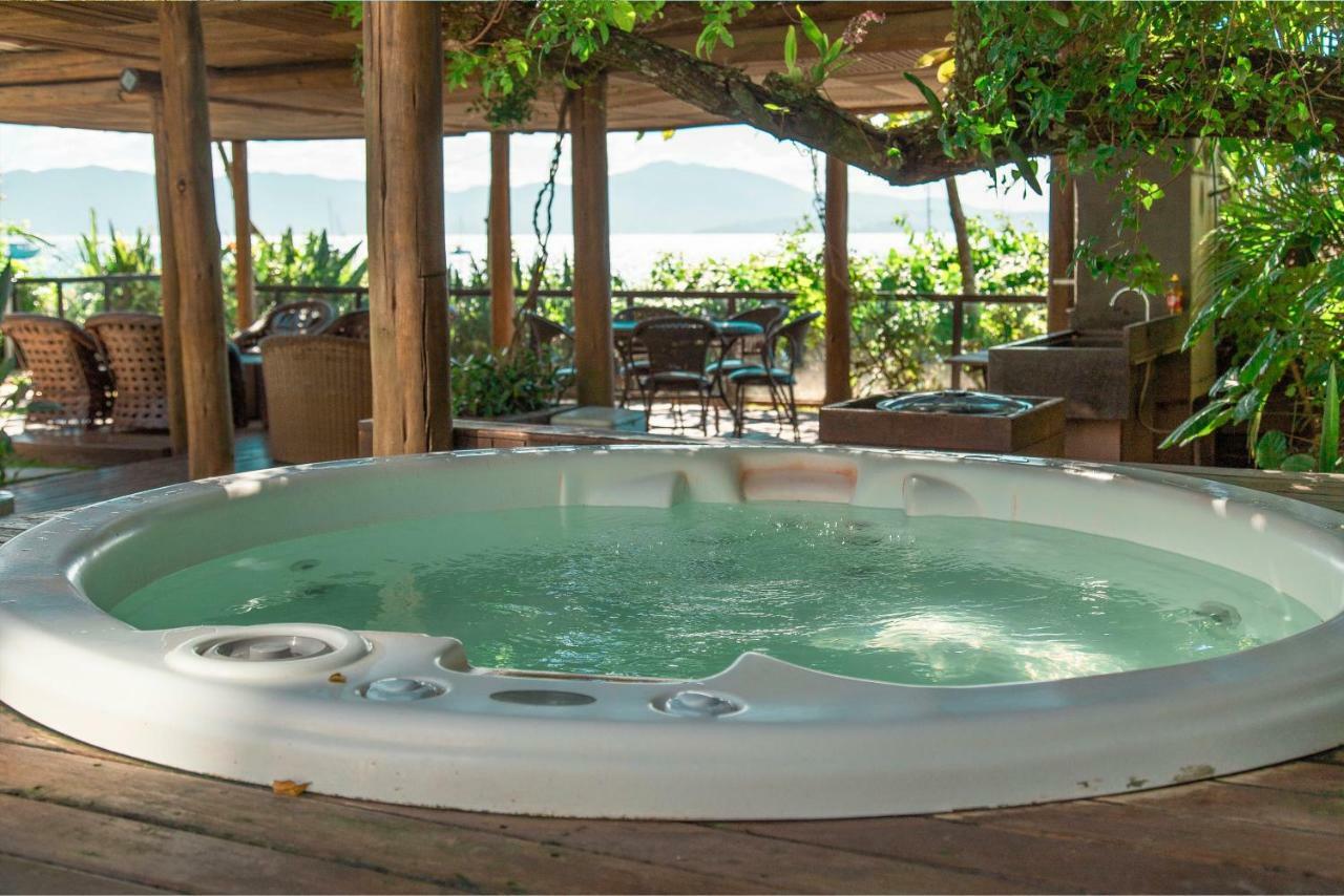Mergulho No Mar De Jurere Com Vista Lateral Florianopolis Ngoại thất bức ảnh